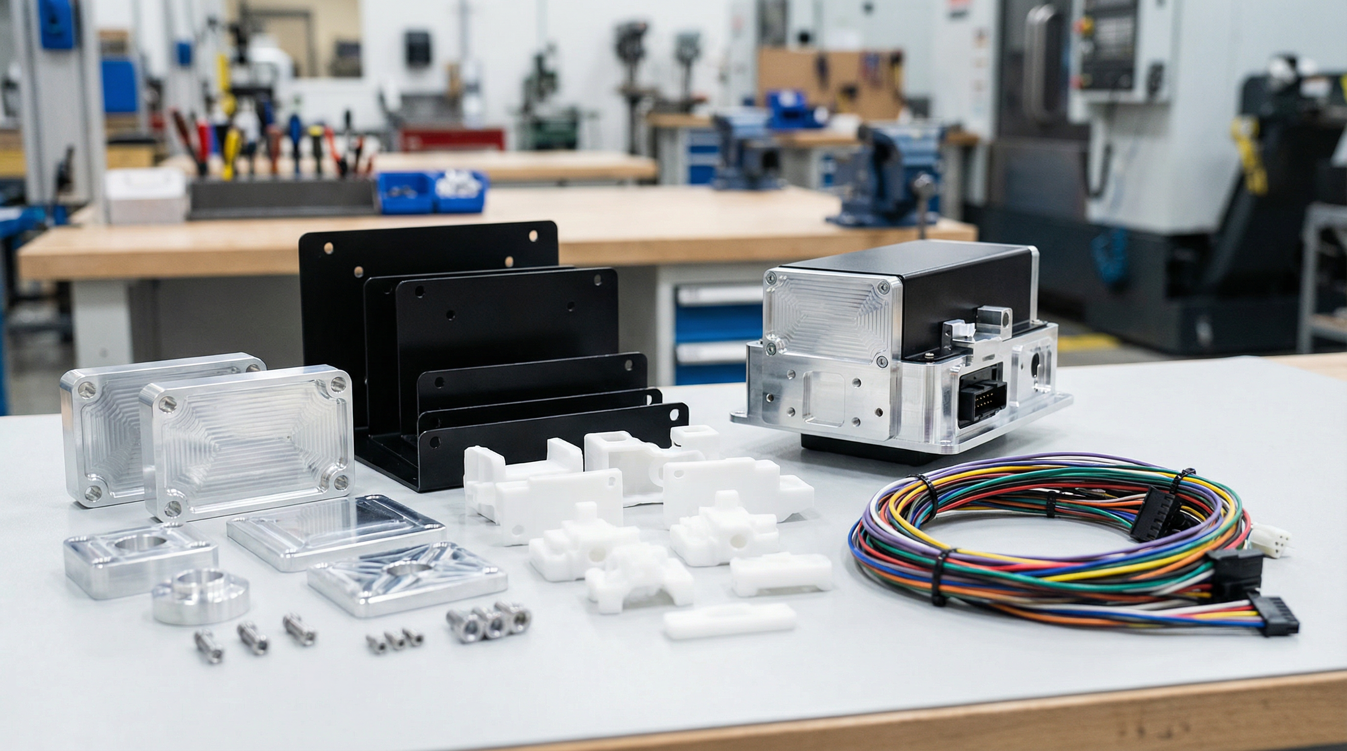 Components Ready for Assembly