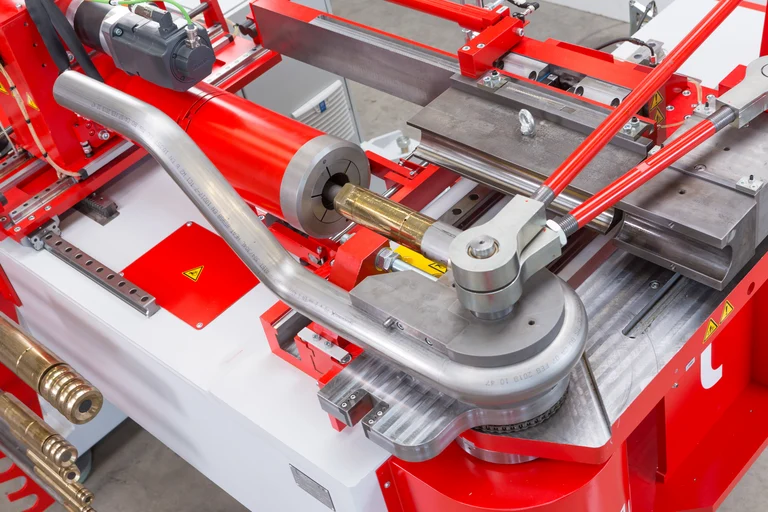 Expert CNC Tube Bending with Mandrel and Checking Fixture